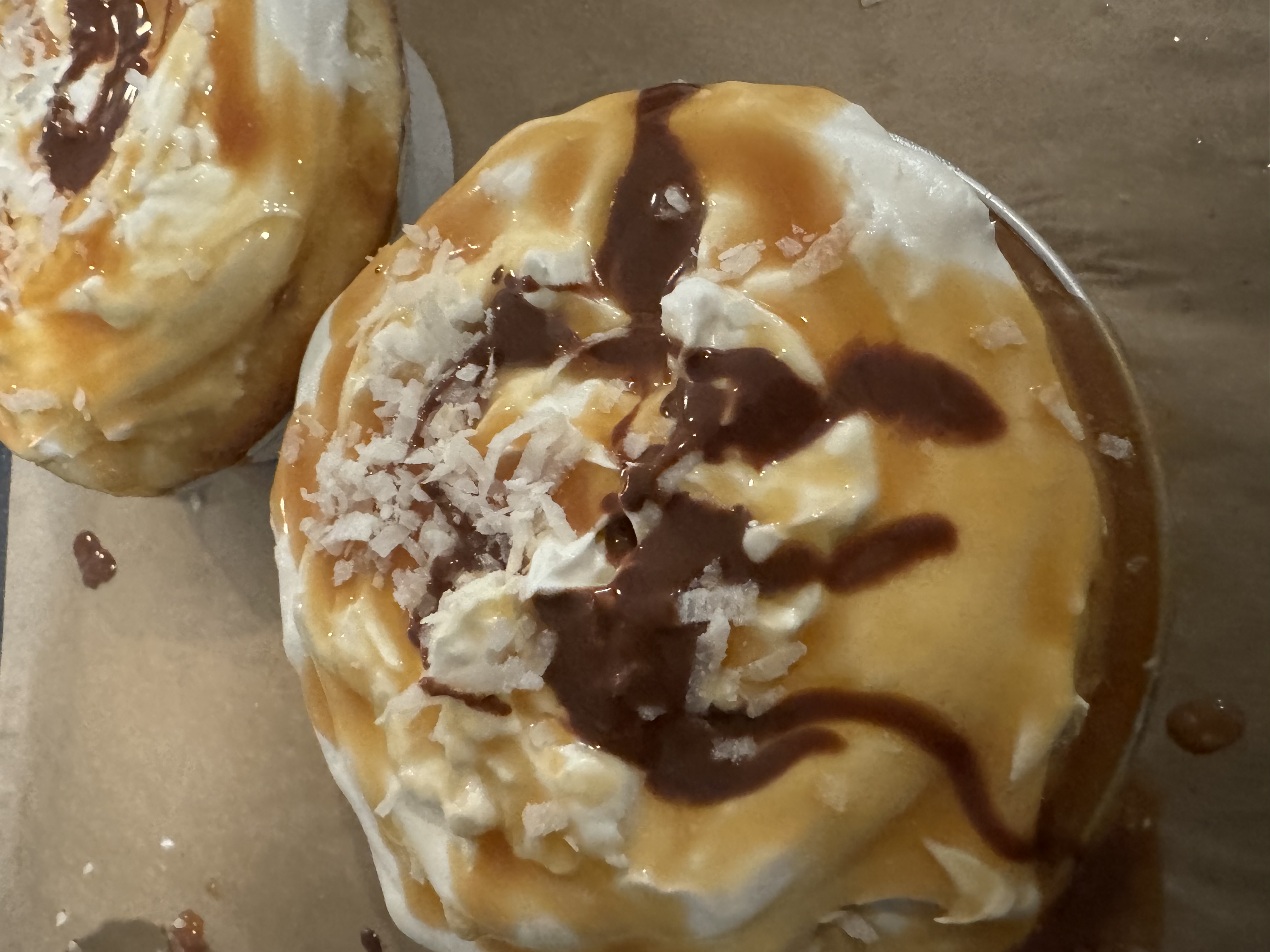 Coconut Caramel Crunch Cookie